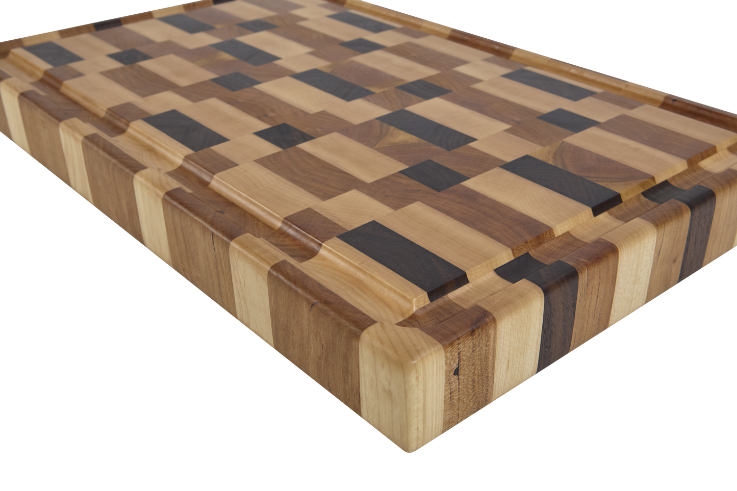 Mixed Hardwood End Grain Cutting Board