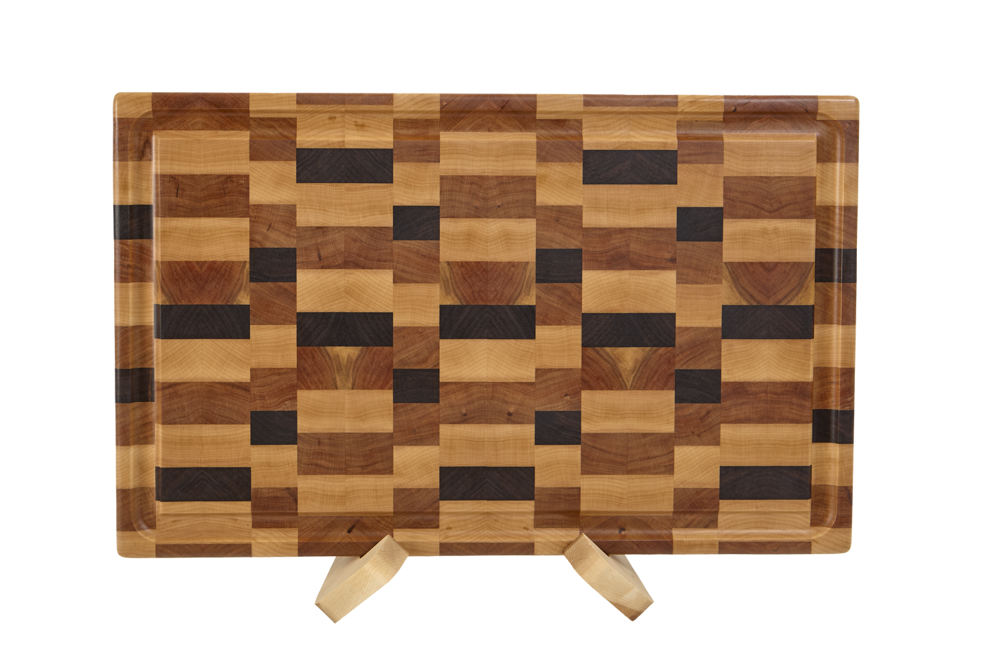 Mixed Hardwood End Grain Cutting Board