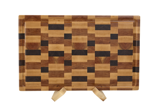 Mixed Hardwood End Grain Cutting Board