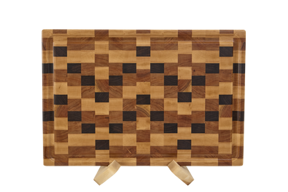 Mixed Hardwood End Grain Cutting Board