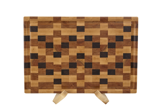 Mixed Hardwood End Grain Cutting Board