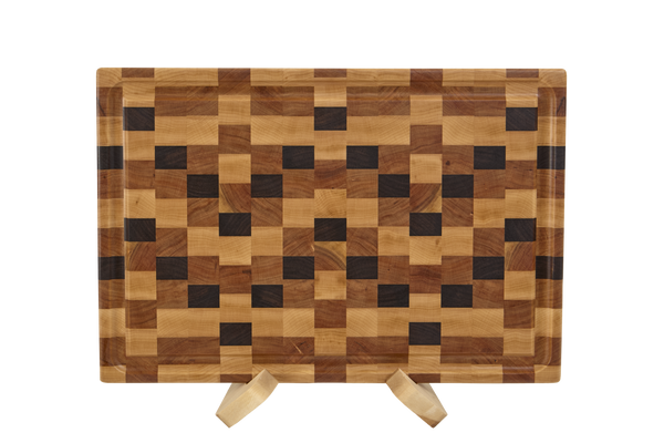 Mixed Hardwood End Grain Cutting Board