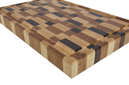Mixed Hardwood End Grain Cutting Board
