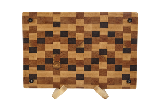 Mixed Hardwood End Grain Cutting Board